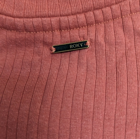 FWP Roxy Mockneck Crop Top Size Small - Picture 5 of 5